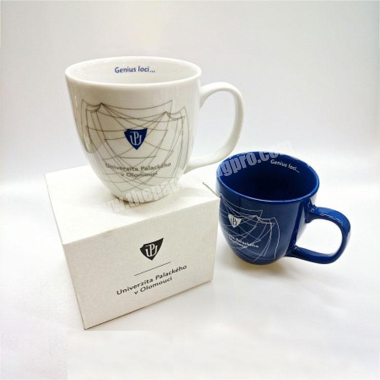 factory supply custom cardboard packaging boxes for mugs
