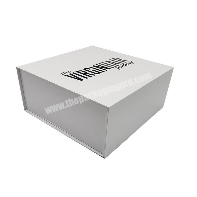 factory supply custom packaging white gift box cardboard