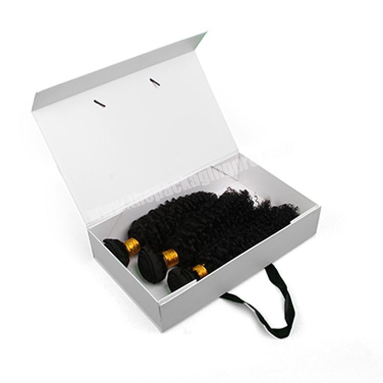 Factory Supply custom packaging wig gift box