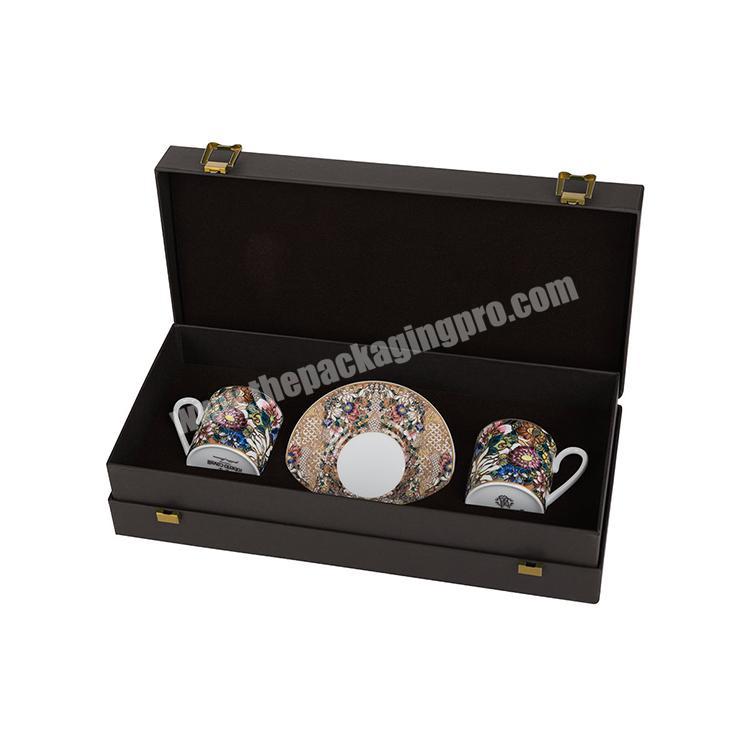 factory supply custom wholesale cup and saucer packaging boxes