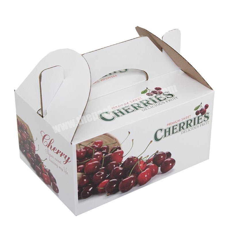 Factory Supply Fruit Gift Box Paper Box,New Style Fruit Carton Box Cherry Shipping Box,New Style Gift Box Paper Box