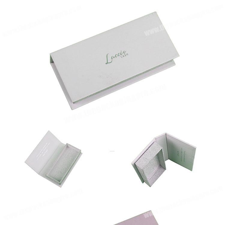 Factory supply full color printing packaging box custom eyelash box