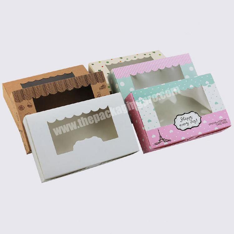 Factory Supply gift packaging cardboard gift boxes clear lid