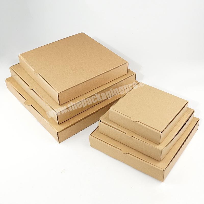 Factory supply pizza box custom printed empty pizza boxes pizza box design with factory prices