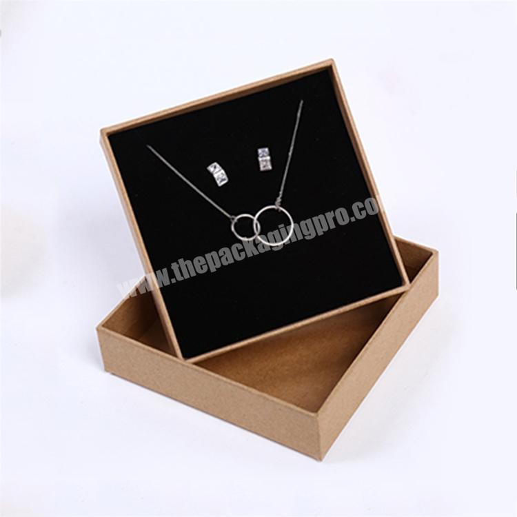 Factory Supply wholesale cardboard  jewelry gift box