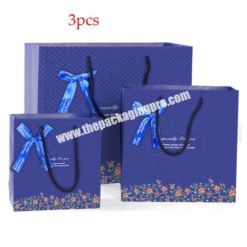 factory wholesale craft kraft paper brown luxury gift shopping paper packaging bags with handle