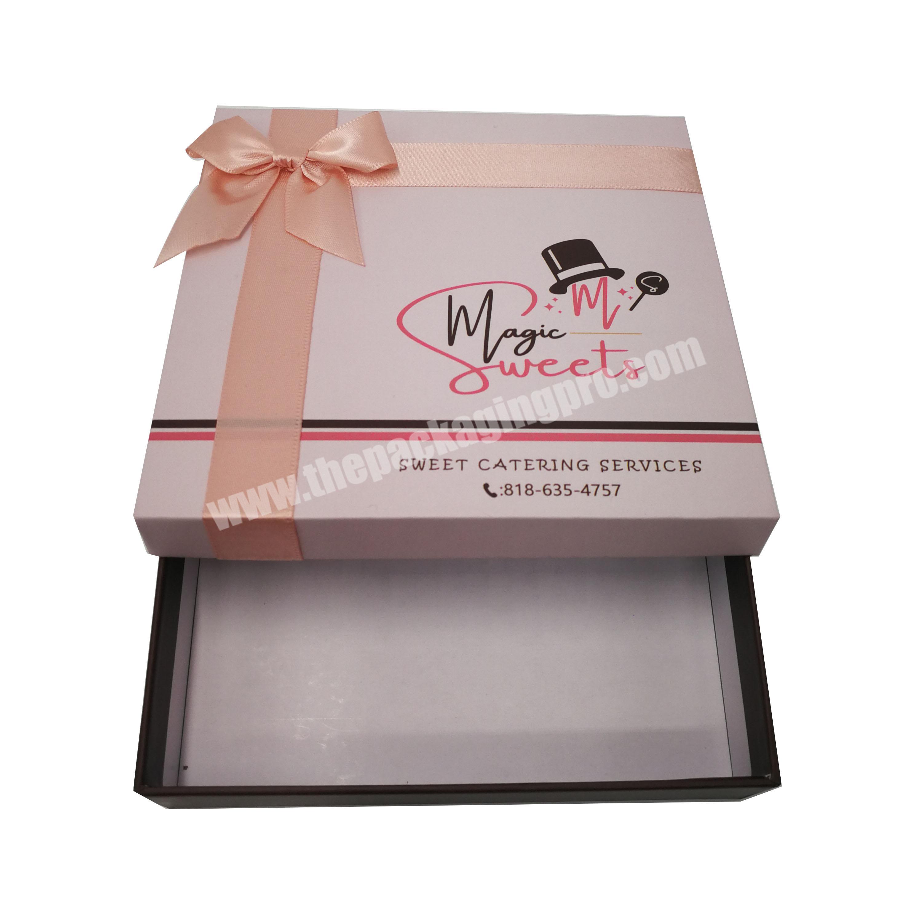 factory wholesale custom design luxury paper gift box