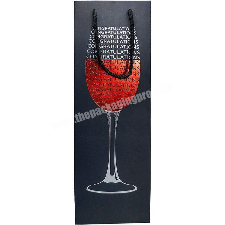 Factory wholesale custom logo printing  luxury wine bottle packaging box