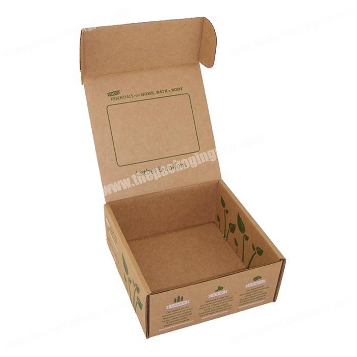 Factory Wholesale Customized Printed Corrugated Paper Shipping Boxes Brown Mailer Boxes