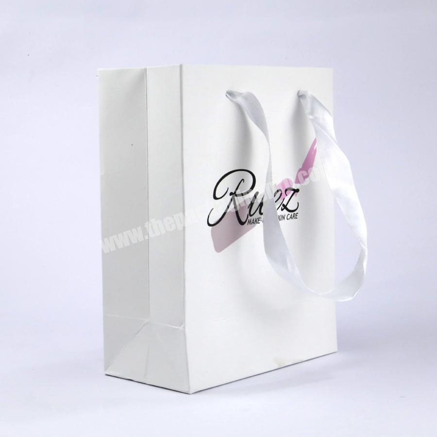 Factory Wholesale FSC Paper Shopping Bag Small Jewelry Tote Bag Packaging Bag