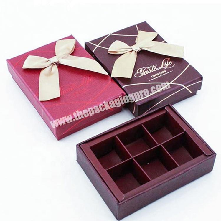 Factory Wholesale Funny Chocolate Magnetic Box With Drawers For Celebrations