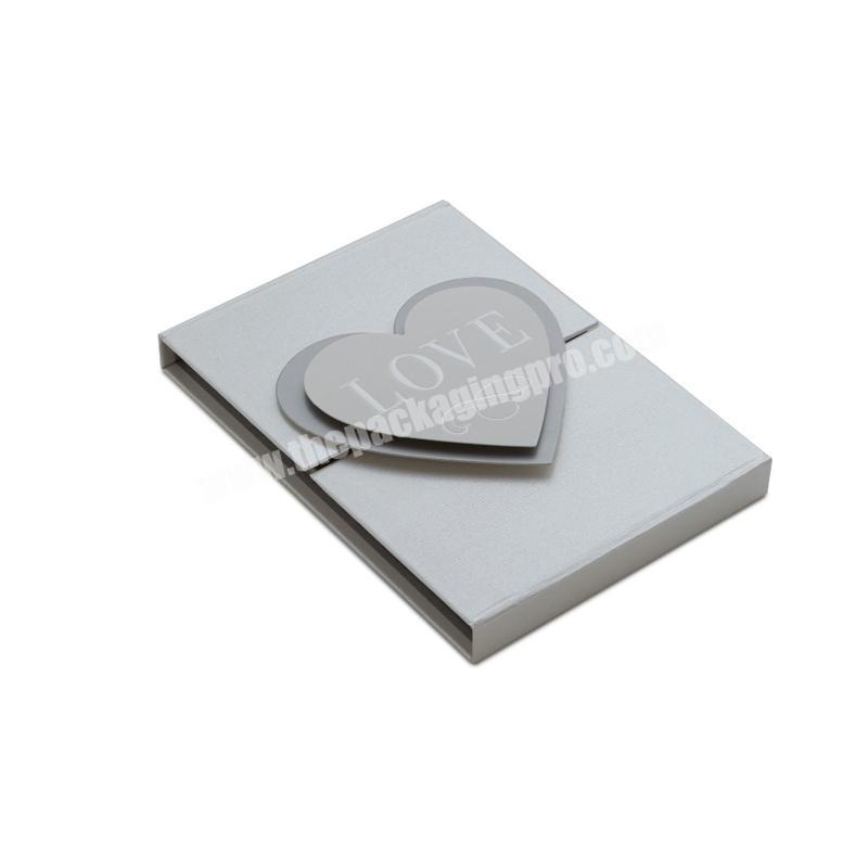 Factory wholesale heart gift box packaging luxury