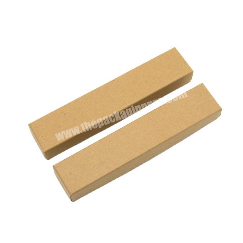 Factory wholesale Rectangular removeable lid jewelry paperboard box watch packing kraft paper boxes