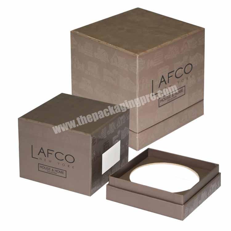 famous candle paper gift packaging box supplier