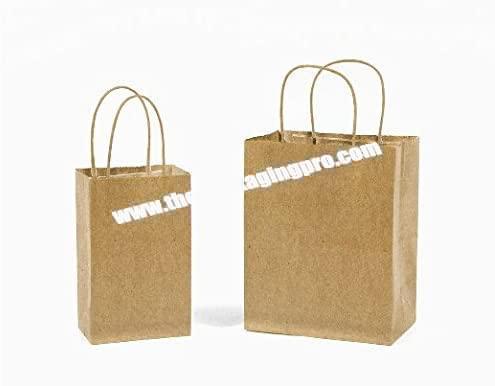 Famous OEM Accepted Paper Wedding Branded Gift Food Craft Paper Bag Custom Brown Shopping Kraft Paper Bags