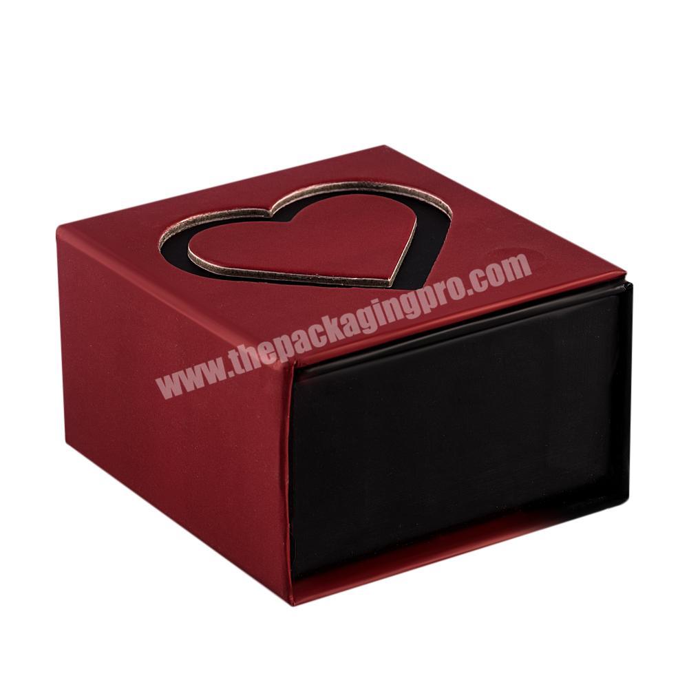 fancy beautiful quality gift jewelry box for valentine's day gift