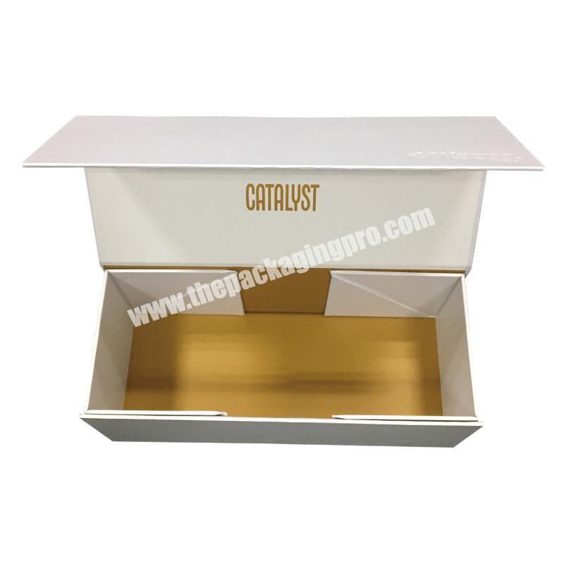 Fancy Custom Design Cardboard Magnetic Folding Box For Shoes Packaging