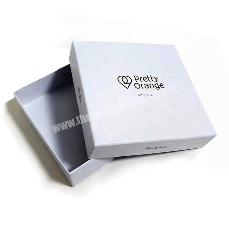 Fancy Exquisite white Underwear clothes paper Package gift Box