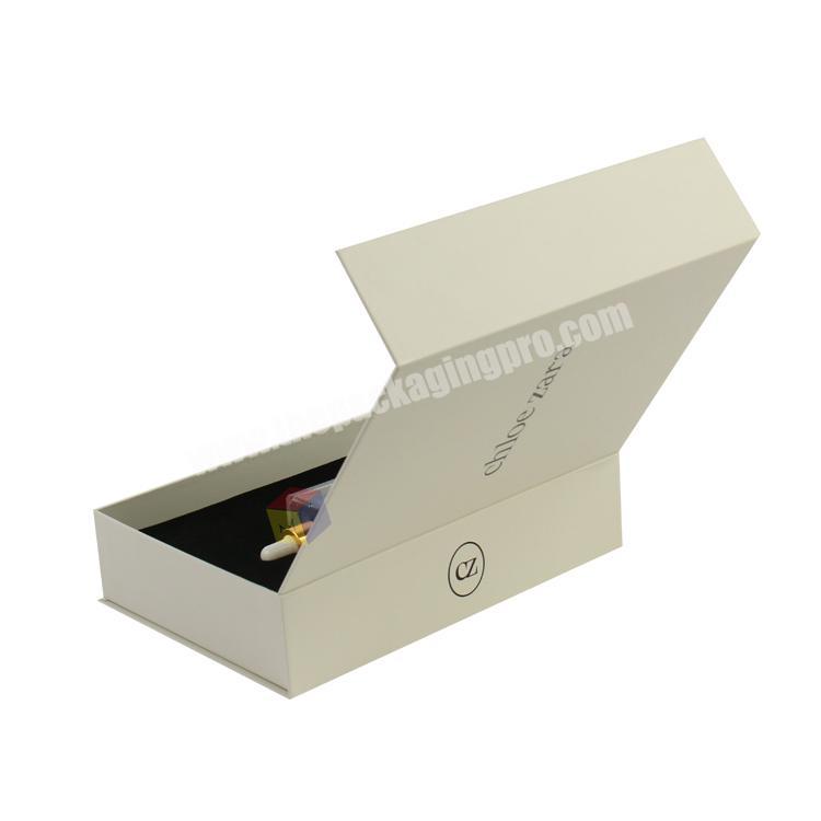fancy gift box for single bottle perfiume packaging