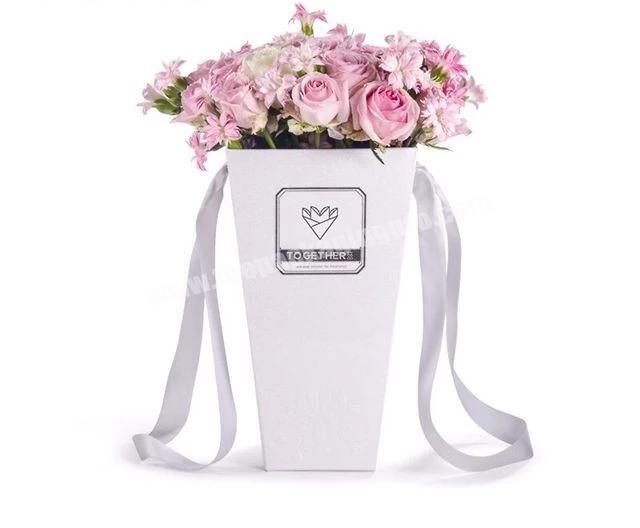 Fancy New Design Custom Paper Flower Box Packing For Rose Packing