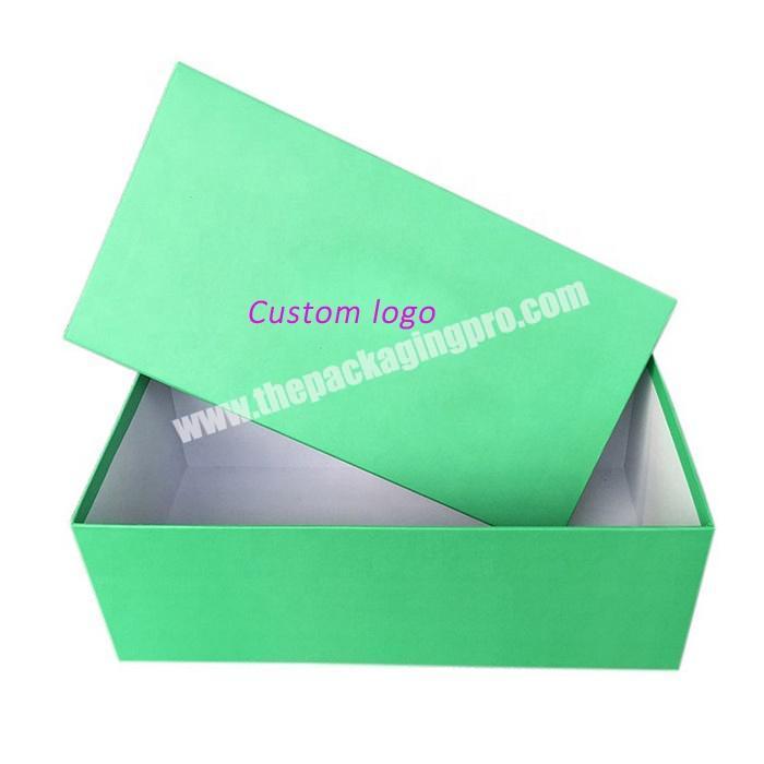 Fancy paper packaging gift box for baby shoes packing