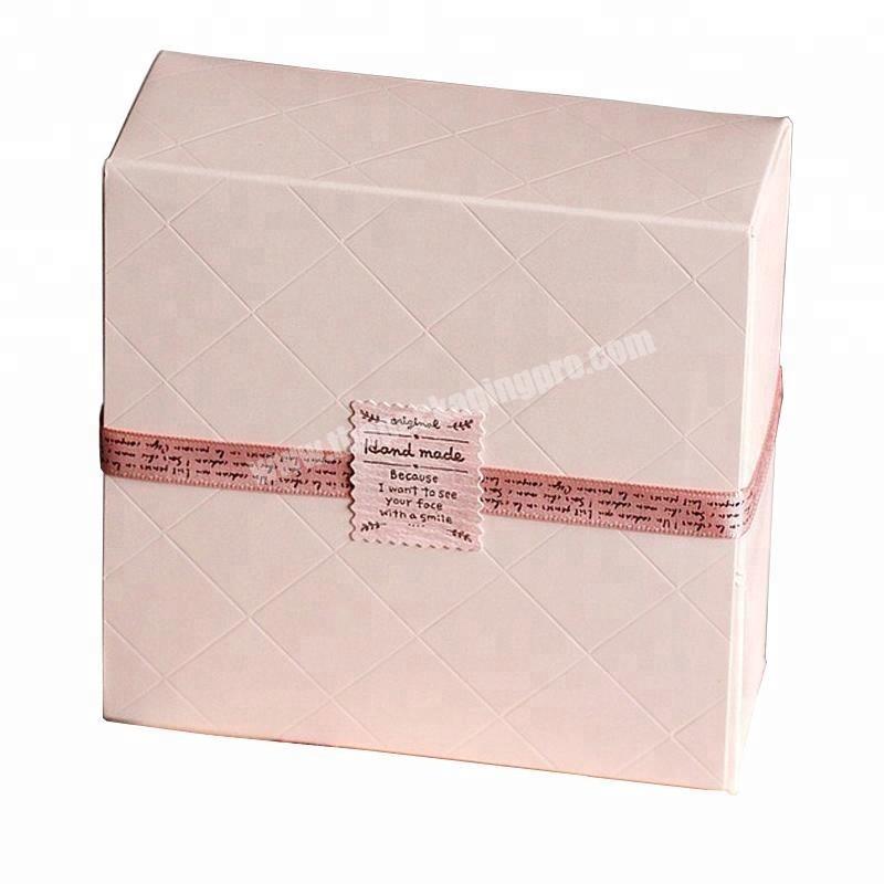 Fancy Pink Art Paper Packaging Box Gift Box Wholesale
