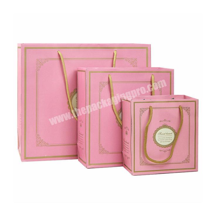 fashion bags 2020 birthday gift packaging foldable paper bag