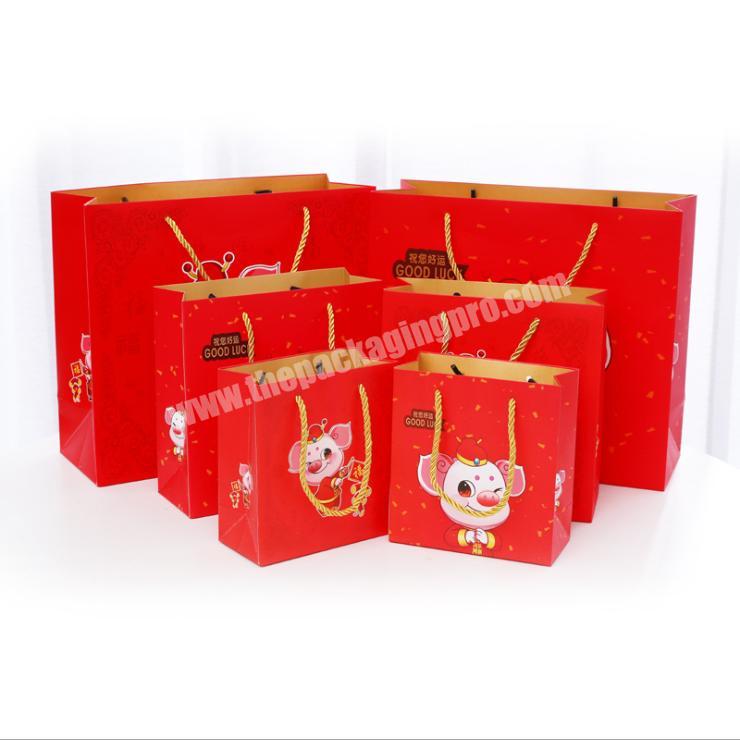 fashion bags 2020 economic jewelry boxes with bag christmas paper bags