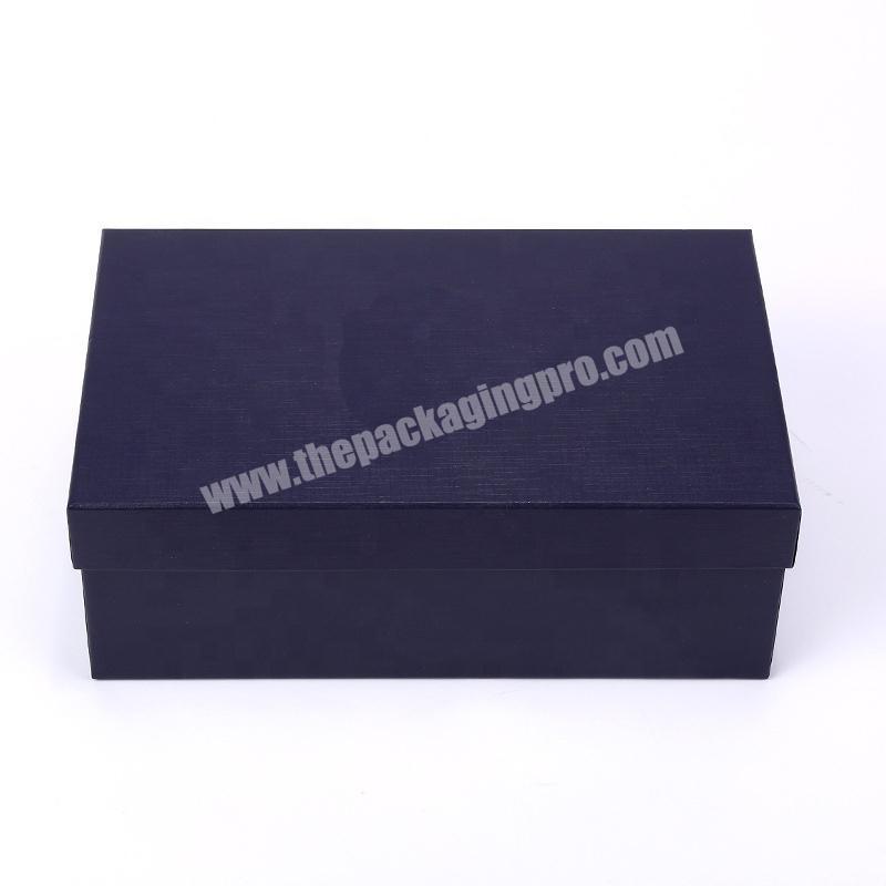 Fashion cardboard paper shoes packing box