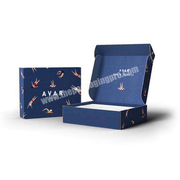Fashion corrugated product shipping box clothing gift mailer box custom box packaging