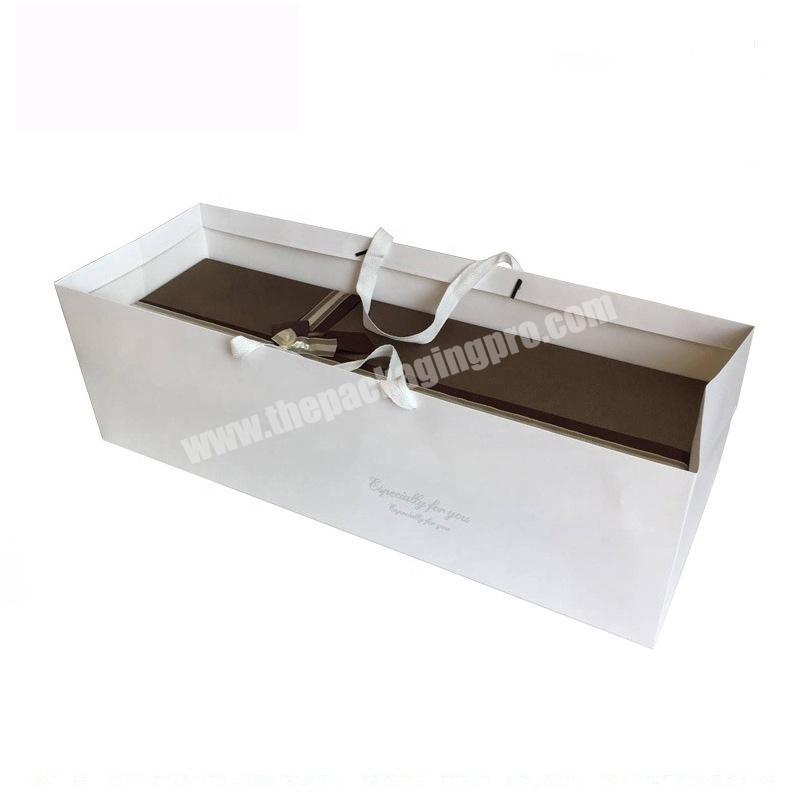 Fashion custom Luxury flower packaging gift paper carry bags