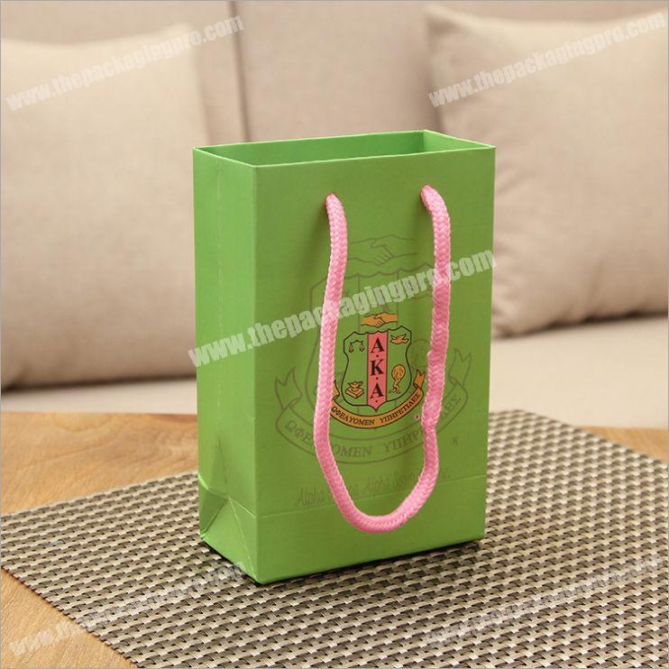 Fashion custom wholesale cheap printed shopping paper bag