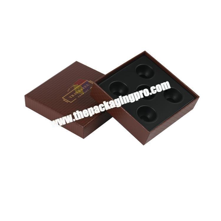 fashion design paperboard box small chocolate packaging