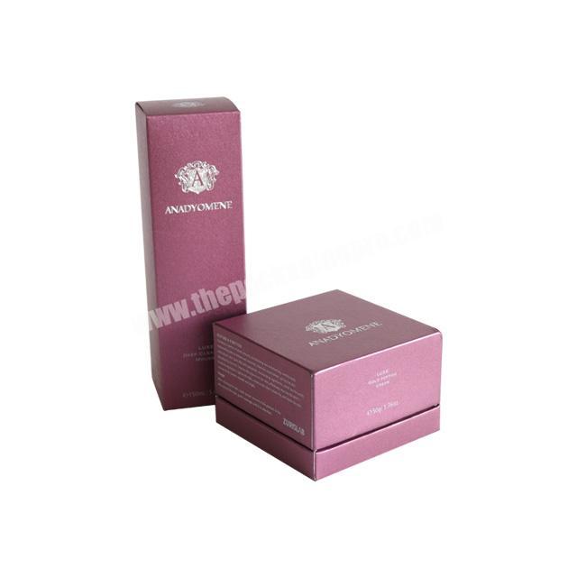 Fashion luxury customized cosmetic paper packaging box