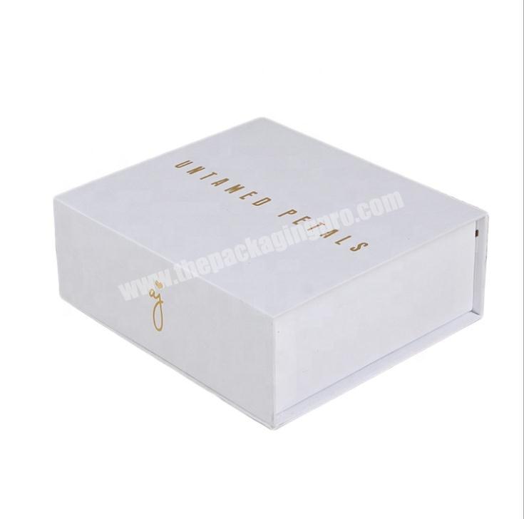 Fashion Luxury Gift Paper Box For Garments circle gift Folding Clothing Boxes Packaging