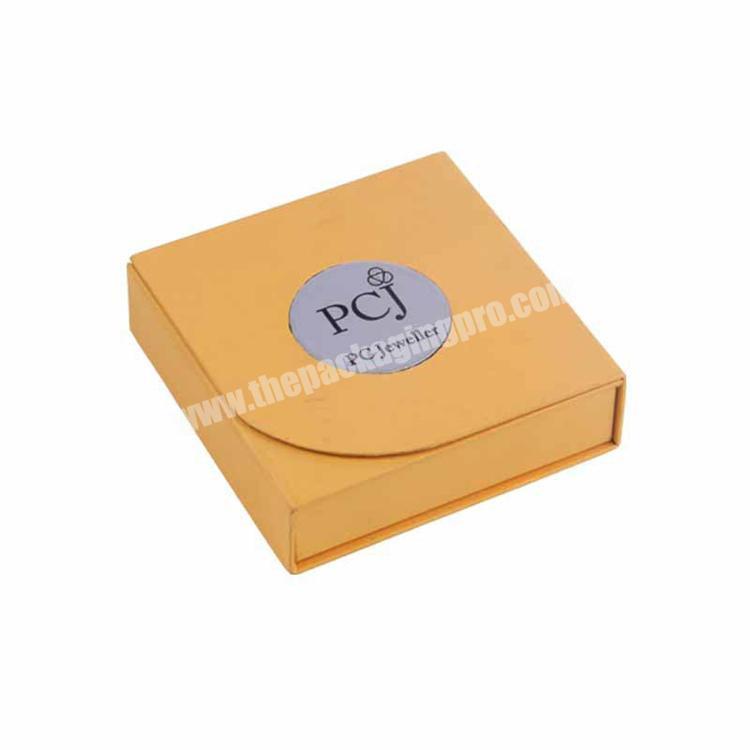 Fashion Recycled Kraft Jewelry Gift Box Paper