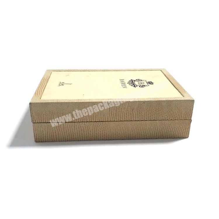 Feature High Quality Paperboard Perfume Packing Box Foil Stamping Custom Logo
