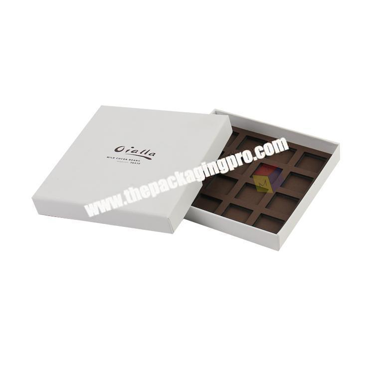 fine quality wholesale chocolate gift packaging box