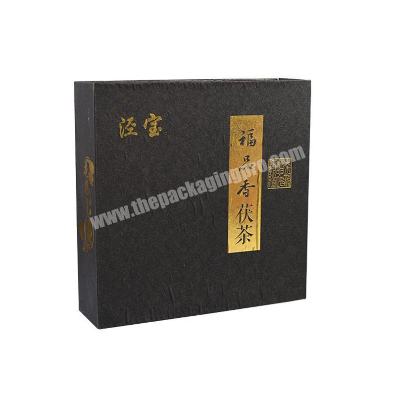 Flat Custom Laser Cut Black Collapsible Customize Cheaper Folding 1 Piece Foldable Flap High End Durable Cardboard Gift Box