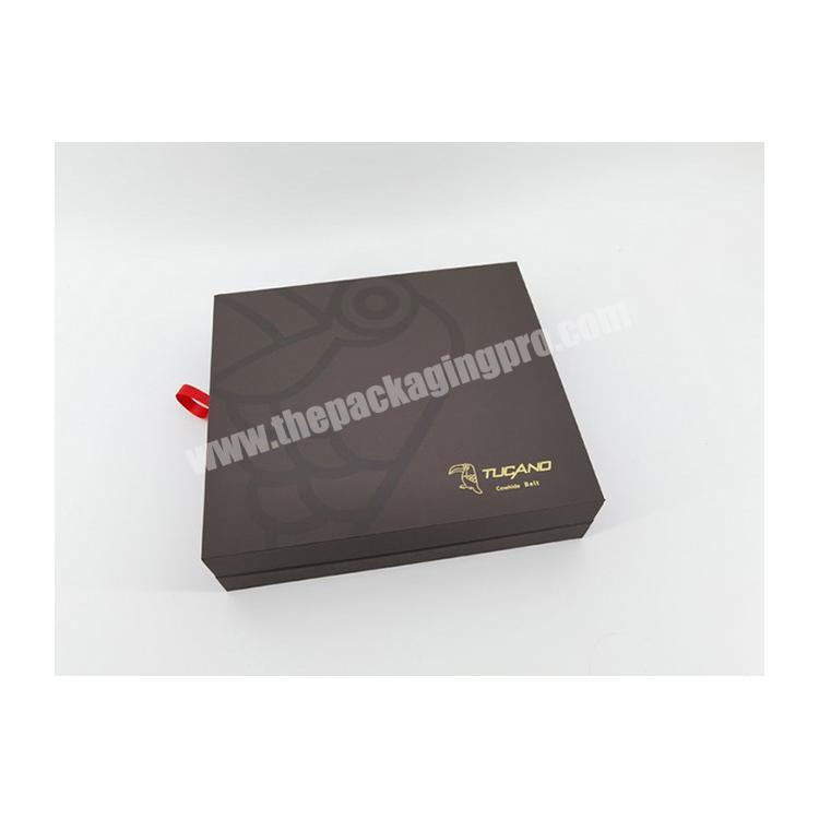Flip magnet box gift packaging box factory customization