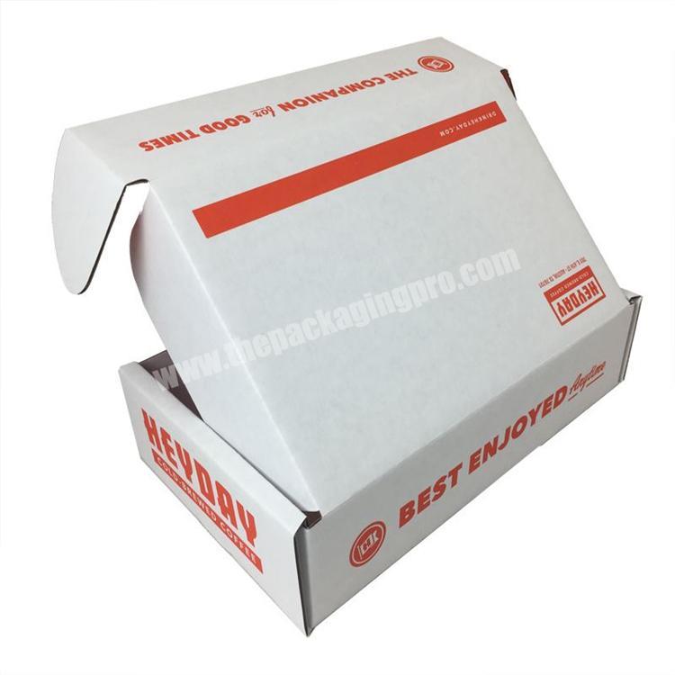 Flute Dates Corrugated Wholesale Unique Retail High Quality Guangzhou Factory Custom Printing Corrugated Shipping Box