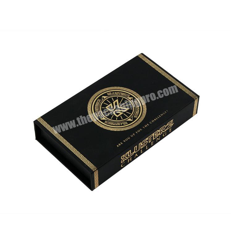 foil stamping custom box packaging luxury empty gift box vape packaging