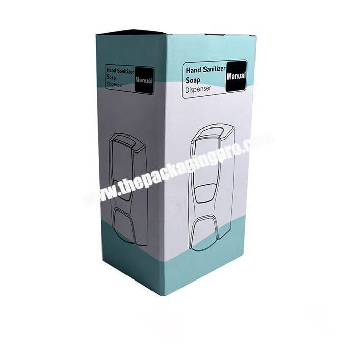 Foldable champagne corrugated paper glass cup packaging box