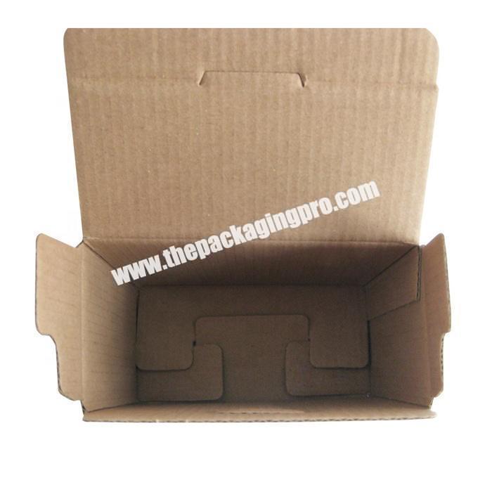 Foldable corrugated paper packaging box for jam bottle packing