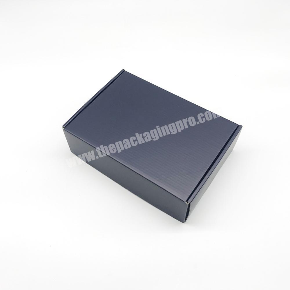Foldable e commerce carton 3 layer corrugated cardboard jewelry box