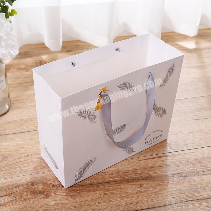 foldable shopping bag luxury shopping bags with logos christmas paper bag
