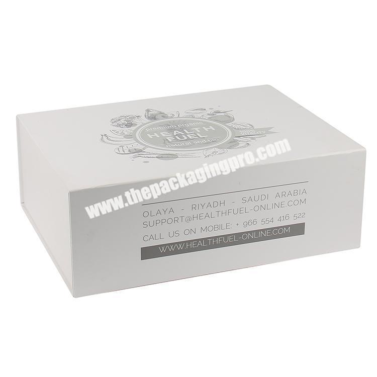 folding magnetic packaging clothing rigid apparel boxes