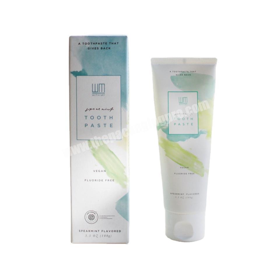 Folding Toothpaste Packaging Box  wholesale