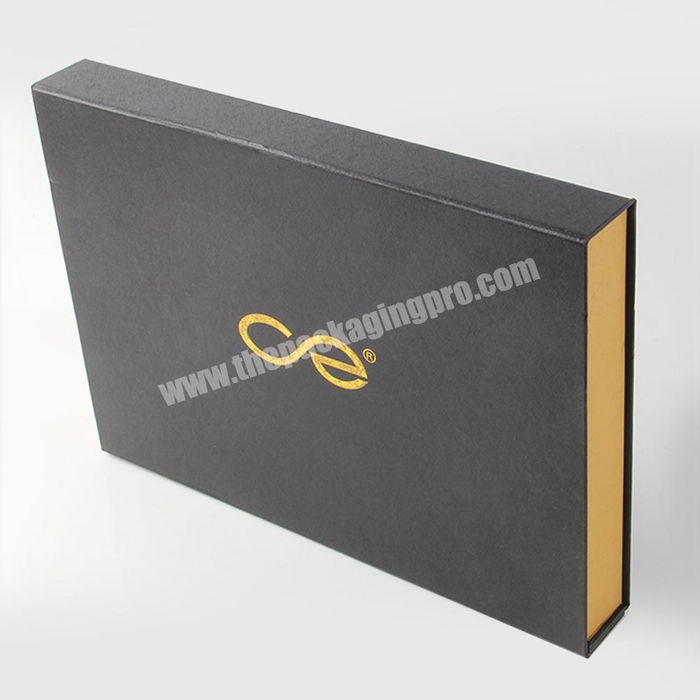 Folding UV logo gift boxes with magnetic lid ego ce4 magnet gift box