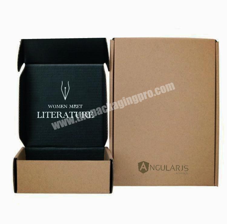 Food Corrugated Cardboard Gift Mailing Box Subscription Box Packaging Wholesale for Vacuum Cup Pills Tea Coffee Wine Packing